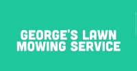 George's Lawn Mowing Service Logo