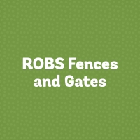 ROBS Fences And Gates Logo