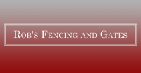 Rob's Fencing And Gates Logo