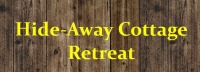 HIDE AWAY COTTAGE RETREAT Logo