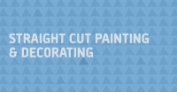 Straight Cut Painting & Decorating Logo