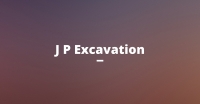 J P Excavation Logo