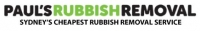 Pau'ls Rubbish Removal Logo