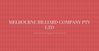 Melbourne Billiard Company Pty Ltd Logo