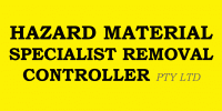 Hazard Material Specialist Removal Controller Pty Ltd Logo