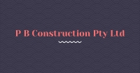 P B Construction Pty Ltd Logo