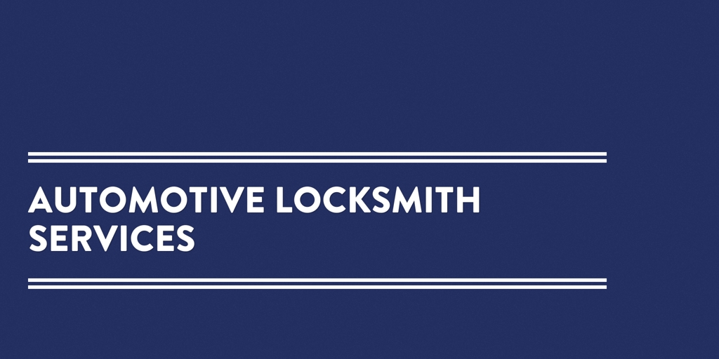 Automotive Locksmith Services camberwell