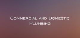 Commercial and Domestic Plumbing sherbrooke