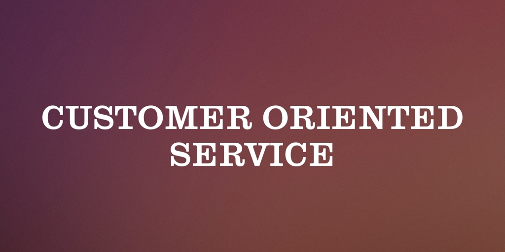 Customer Oriented Service north geelong