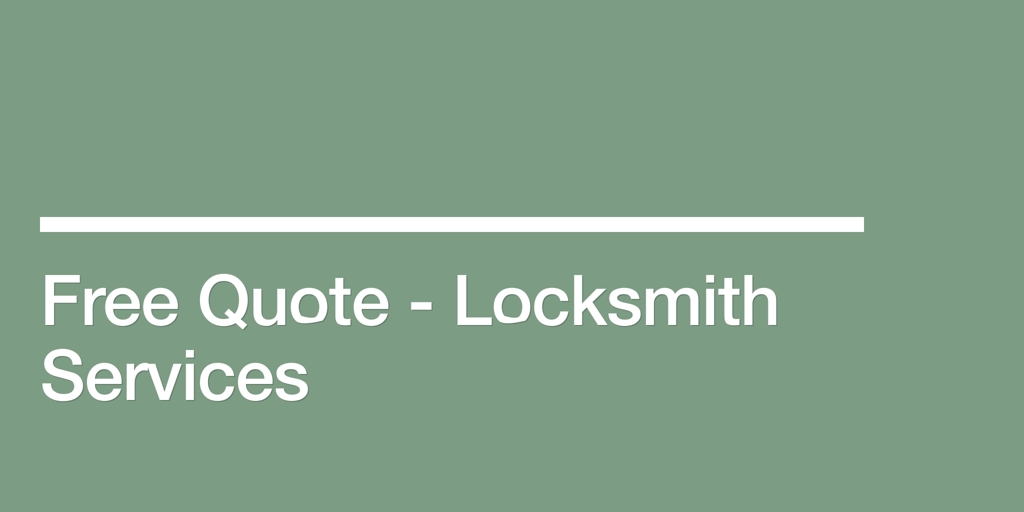 Free Quote  Locksmith Services huntingdale