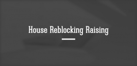 House Reblocking Raising Campbellfield Campbellfield