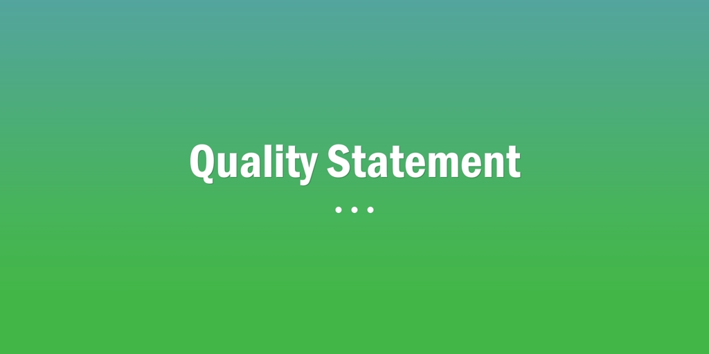 Quality Statement St Peters Document Writers st peters