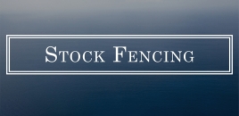Stock Fencing duntroon