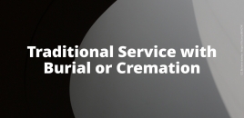 Traditional Service with Burial or Cremation parwan