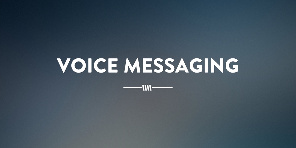 Voice Messaging anstead