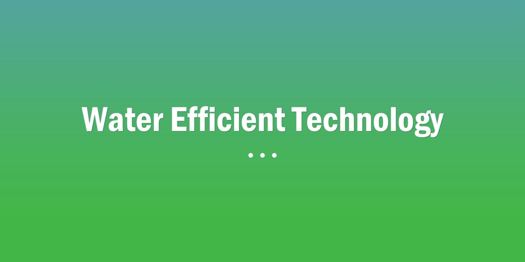 Water Efficient Technology willoughby