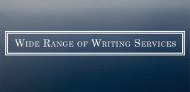 Wide Range of Writing Services sadleir