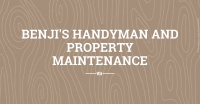 Benji's Handyman And Property Maintenance Logo