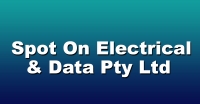 Spot On Electrical & Data Pty Ltd Logo