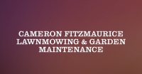 Cameron Fitzmaurice Lawnmowing & Garden Maintenance Logo
