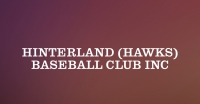 Hinterland (Hawks) Baseball Club Inc Logo