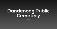 Dandenong Public Cemetery Logo