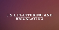 J & L Plastering And Bricklaying Logo