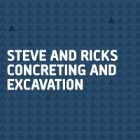 Steve And Ricks Concreting And Excavation Logo
