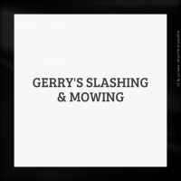 Gerry's Slashing & Mowing Logo