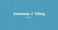 Awesome J. Tiling Logo