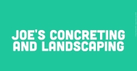 Joe's Concreting And Landscaping Logo