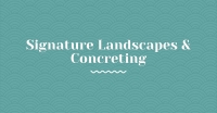 Signature Landscapes & Concreting Logo