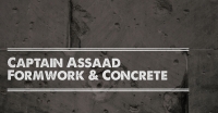 Captain Assaad Formwork & Concrete Logo