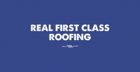 Real First Class Roofing Logo