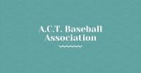 A.C.T. Baseball Association Logo