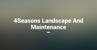4Seasons Landscape And Maintenance Logo