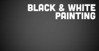 Black & White Painting Logo