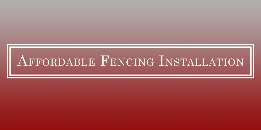 Affordable Fencing Installation Maddington