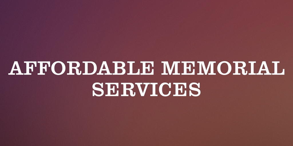 Affordable Memorial Services kerrimuir