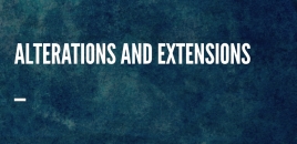 Alteration and Extensions berry springs