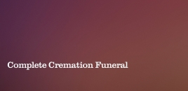 Complete Cremation Funeral carrum