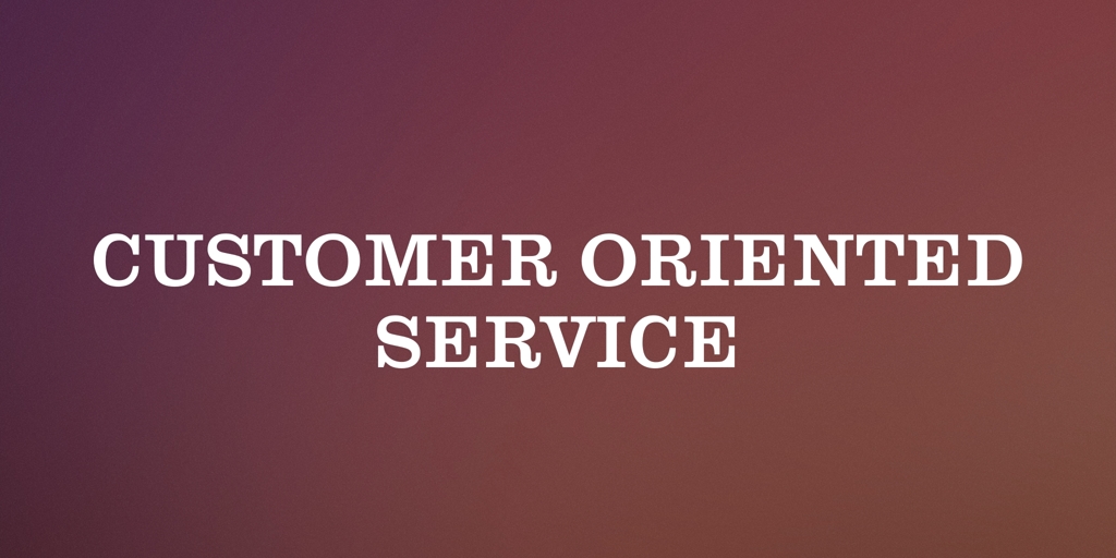 Customer Oriented Service Dingley Village