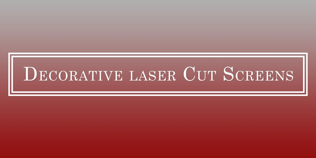 Decorative laser Cut Screens Caboolture