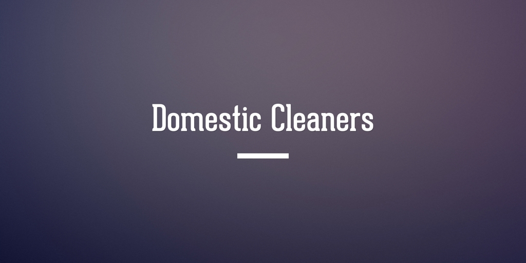 Domestic Cleaners sherbrooke