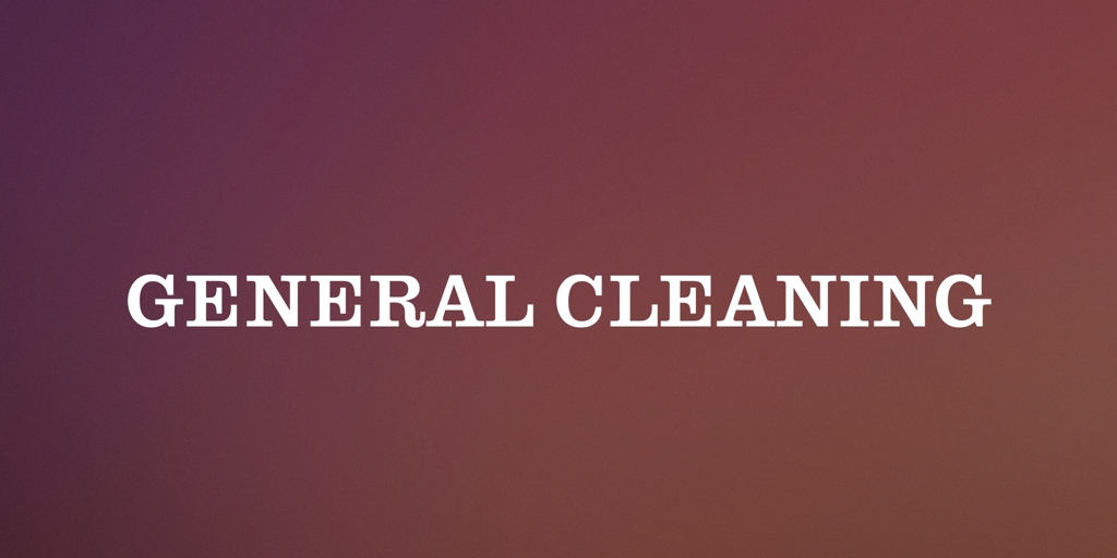 General Cleaning Narrabundah