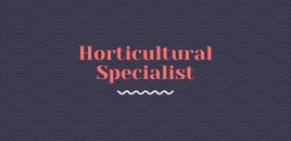 Horticultural Specialist maslin beach