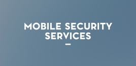Mobile Security Services docklands