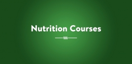 Nutrition Courses gaven