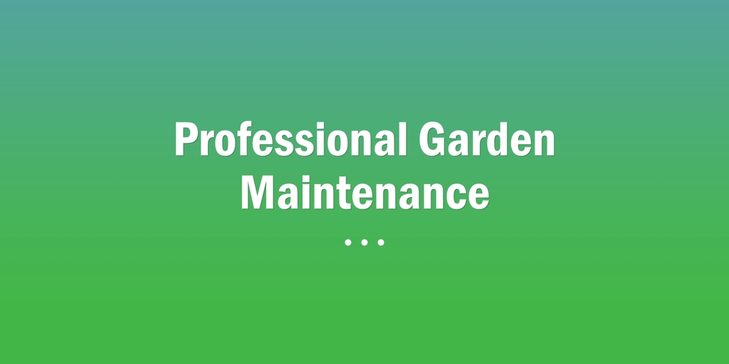 Professional Garden Maintenance bonbeach
