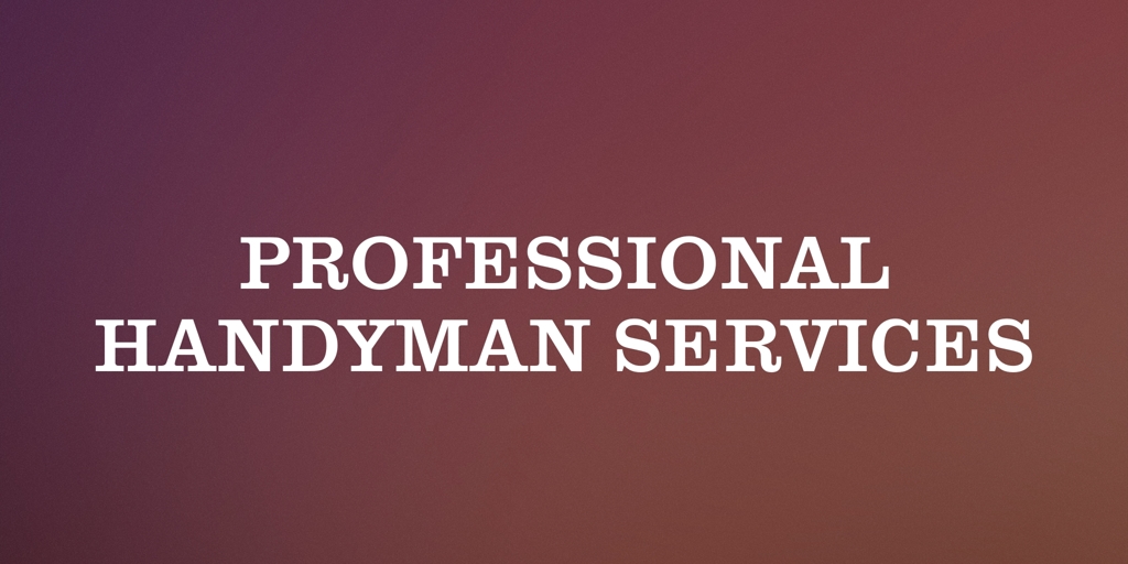 Professional Handyman Services Fairfield